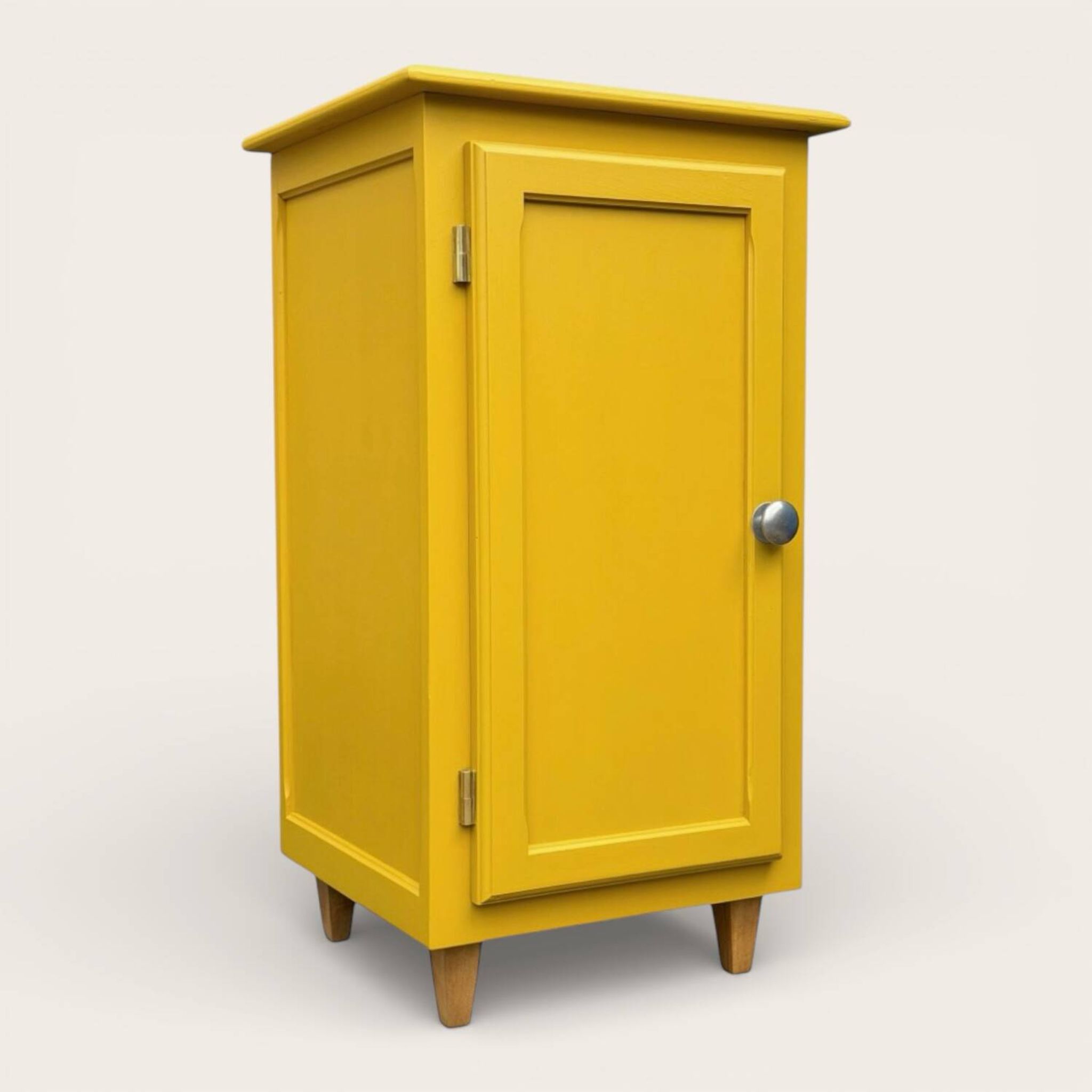 Buffet parisien art déco ocre jaune