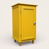 Art Deco yellow ochre Parisian buffet