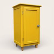 Buffet parisien art déco ocre jaune