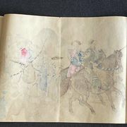 Samurai on horseback returning from hunting by Toyohara Chikanobu (1838-1912) Japan 1897