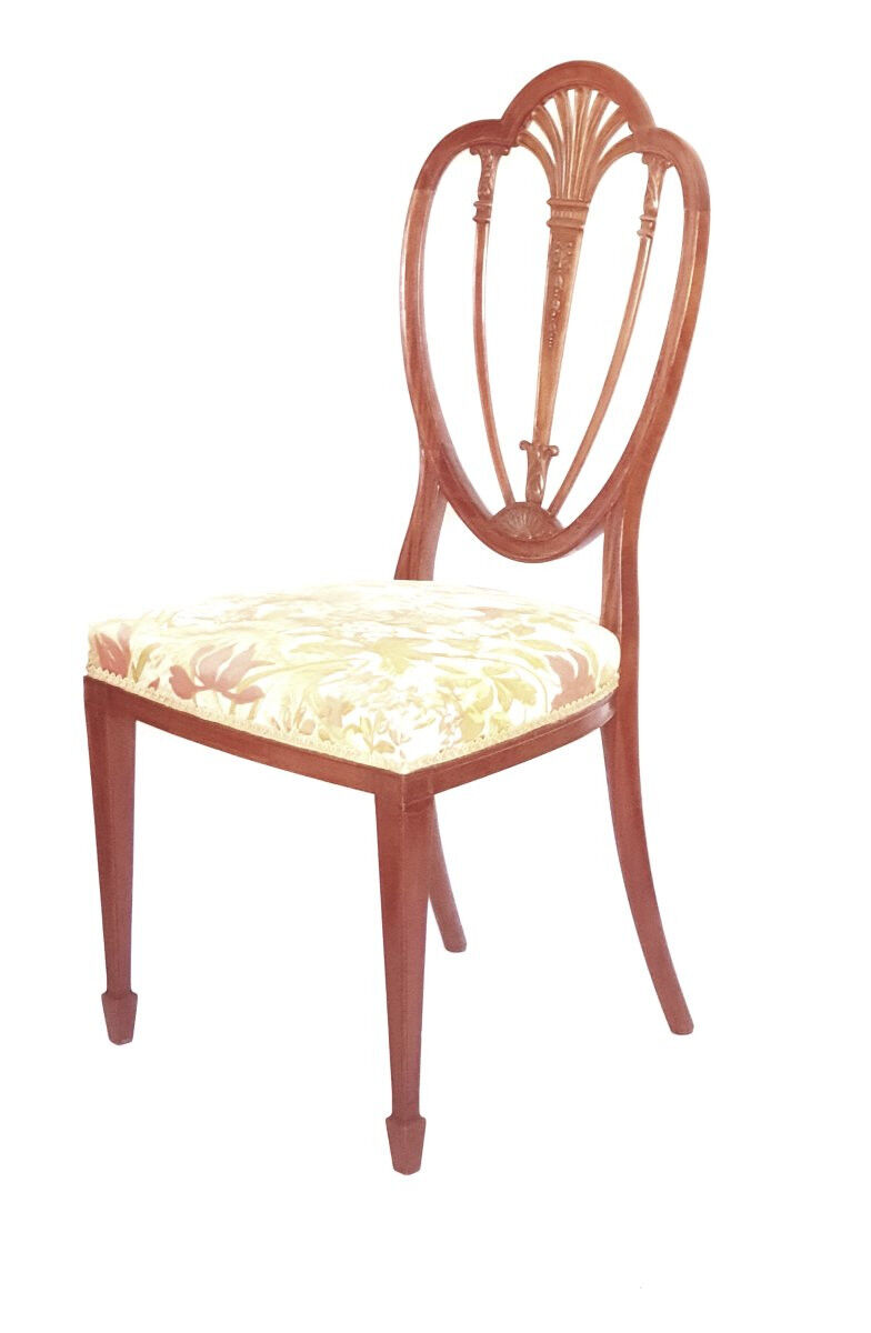 Hepplewhite style chair, 19th century England