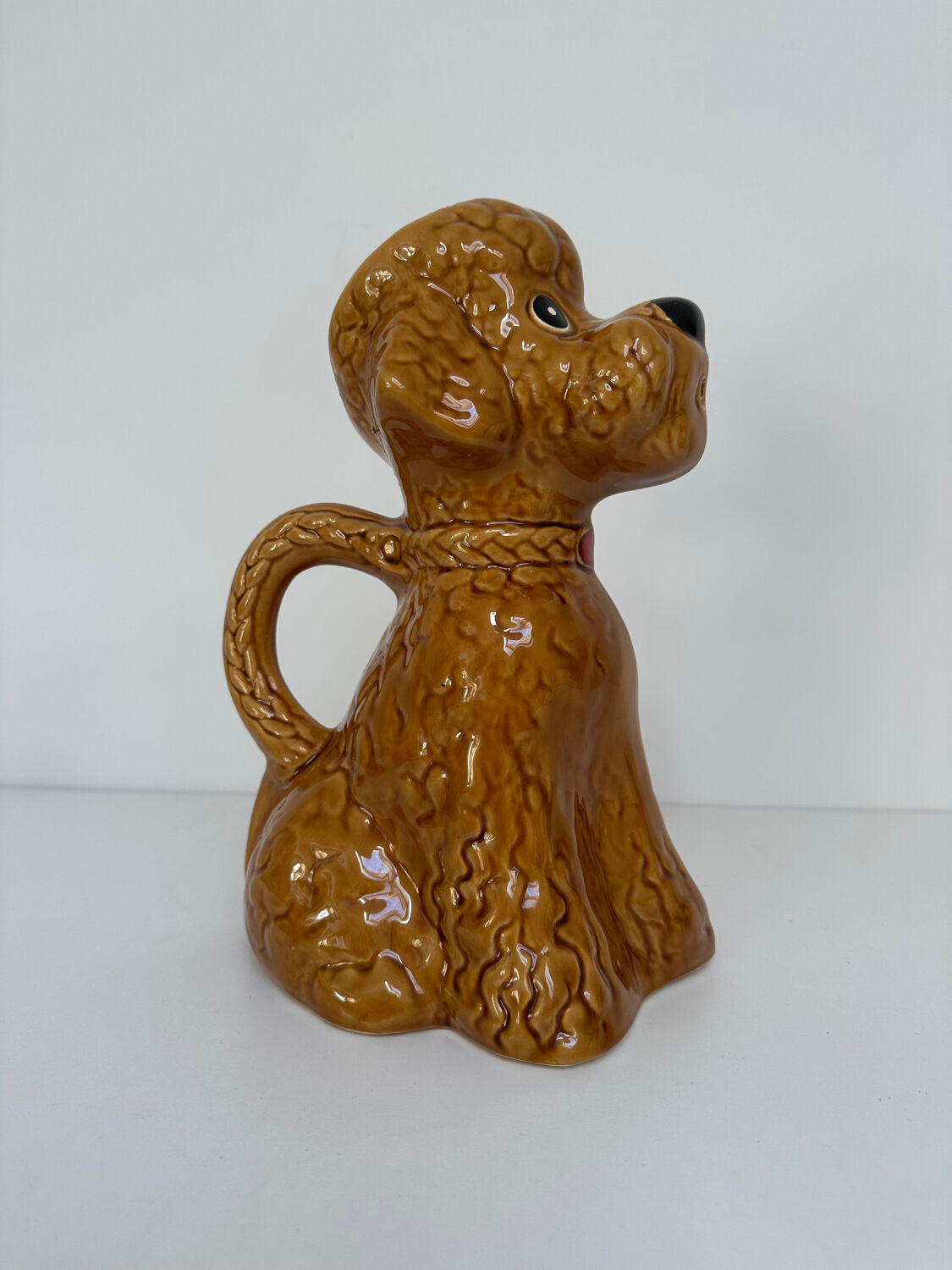 Vintage ceramic zoomorphic jug