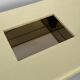 Jean claude mahey laque blanche creme 1970 vintage design coffee table