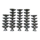 30 stainless steel cups 1970 Guy Degrenne