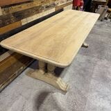 Solid oak farmhouse table