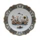 Large Majolica Dish France Rouen Manufactory of Jean-Baptiste Guillibaud 70