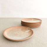 Assiettes en grès