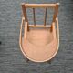 Chaise haute ancienne pour poupée