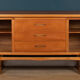 Retro Teak 1960s Jentique Sideboard On Sledge Legs