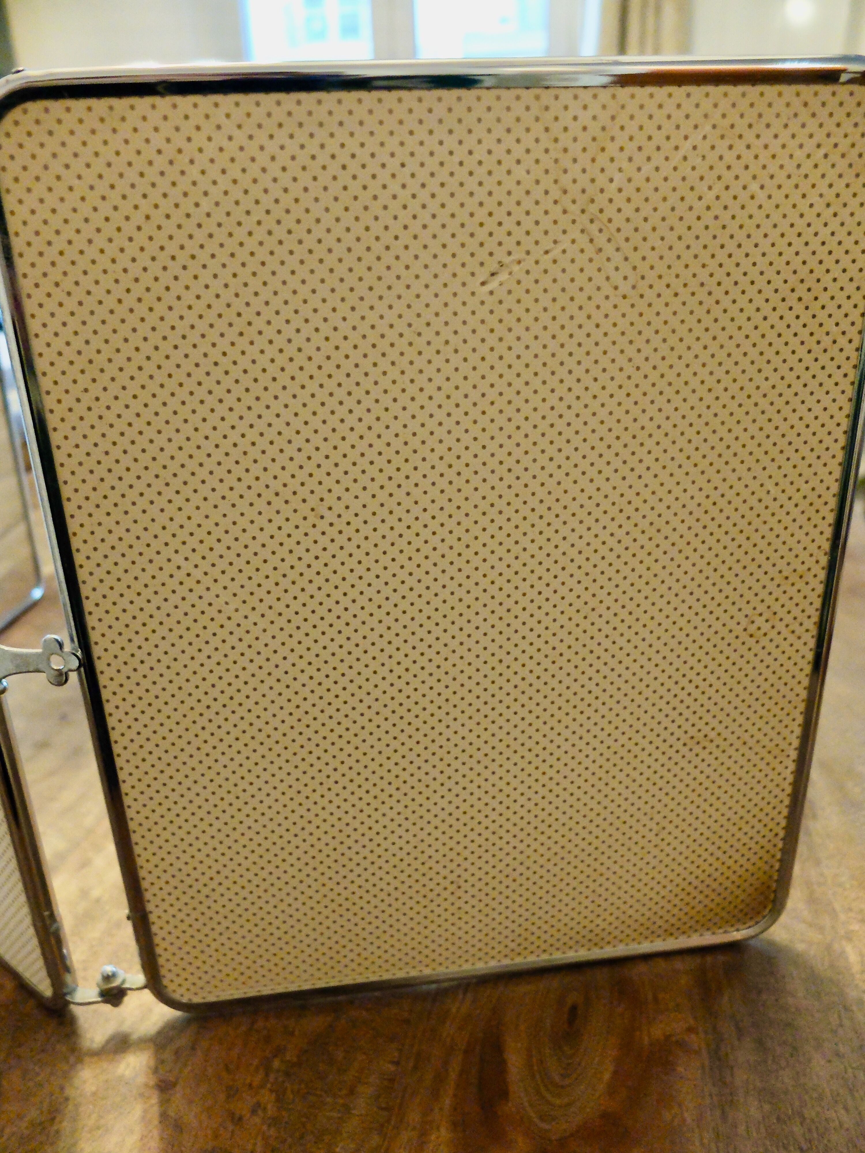 Mirror barber triptych