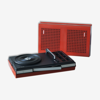 Tourne disque philips stereo 623 rouge