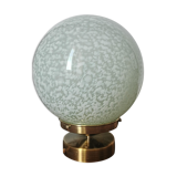 Clichy glass globe laying lamp