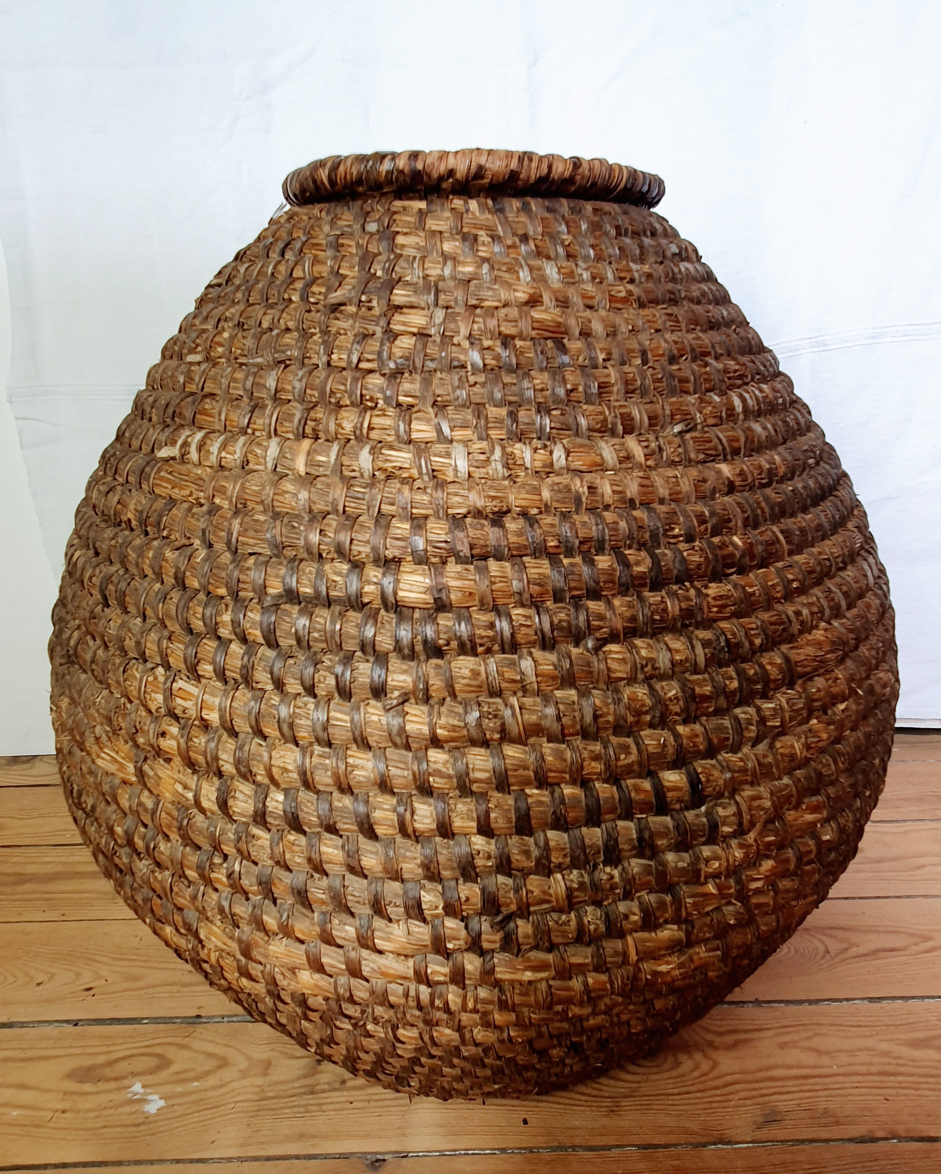 Panière "Bourgne" basketry of the Charentes