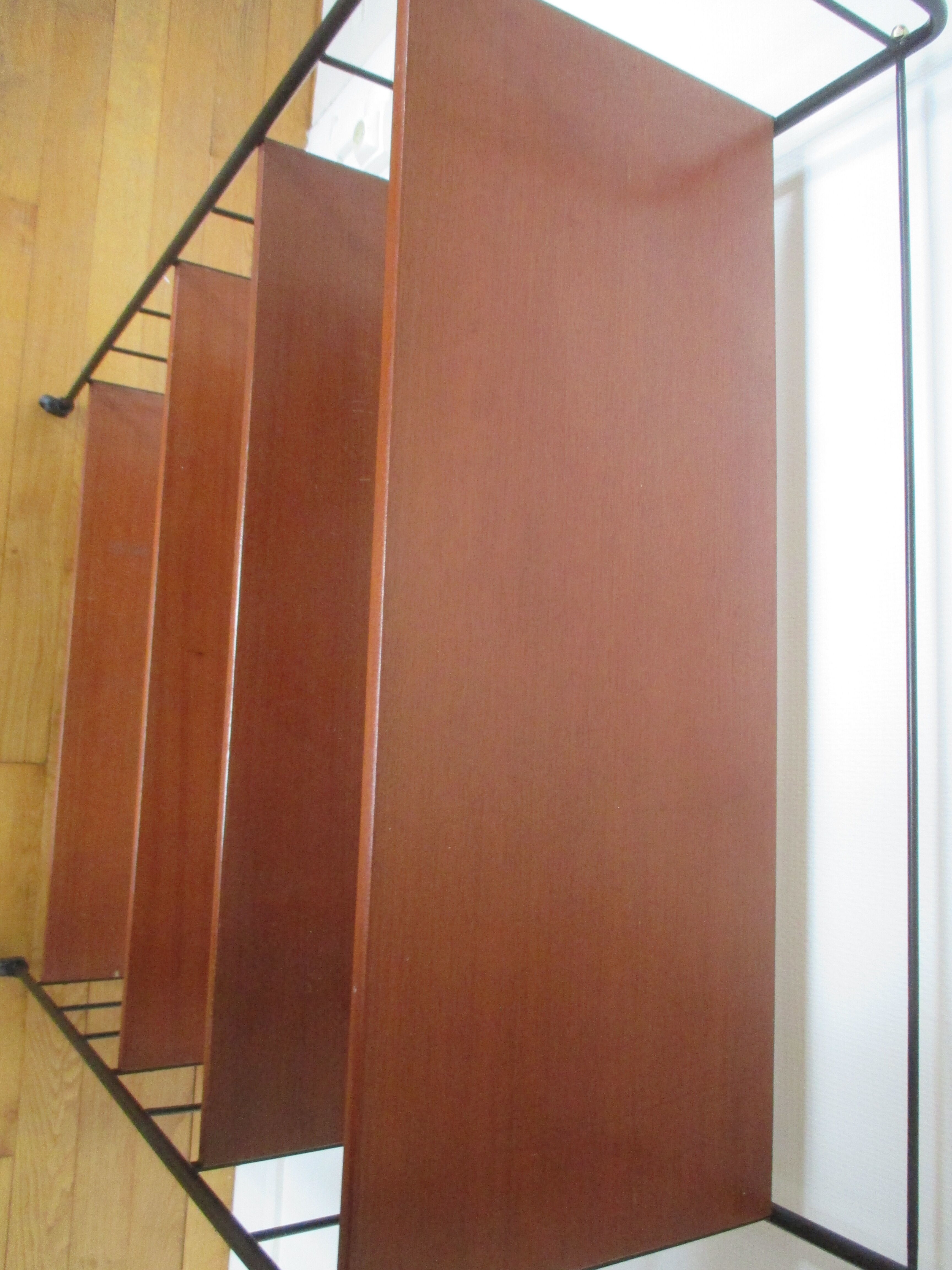 Vintage shelf on wheels 60s