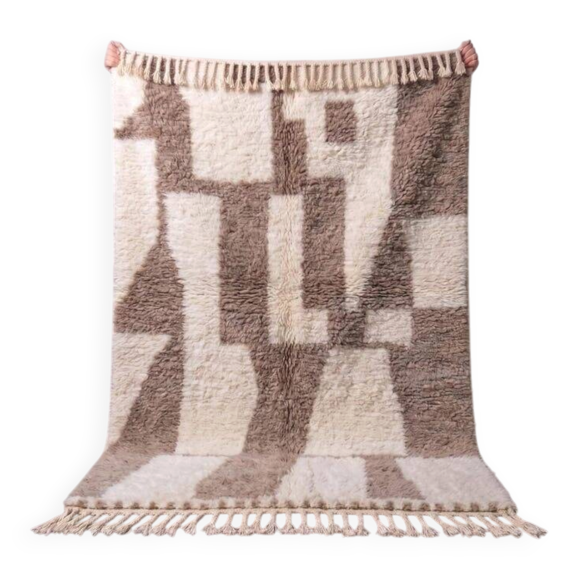 Traditional Moroccan pure wool rug size 250/350 cm
