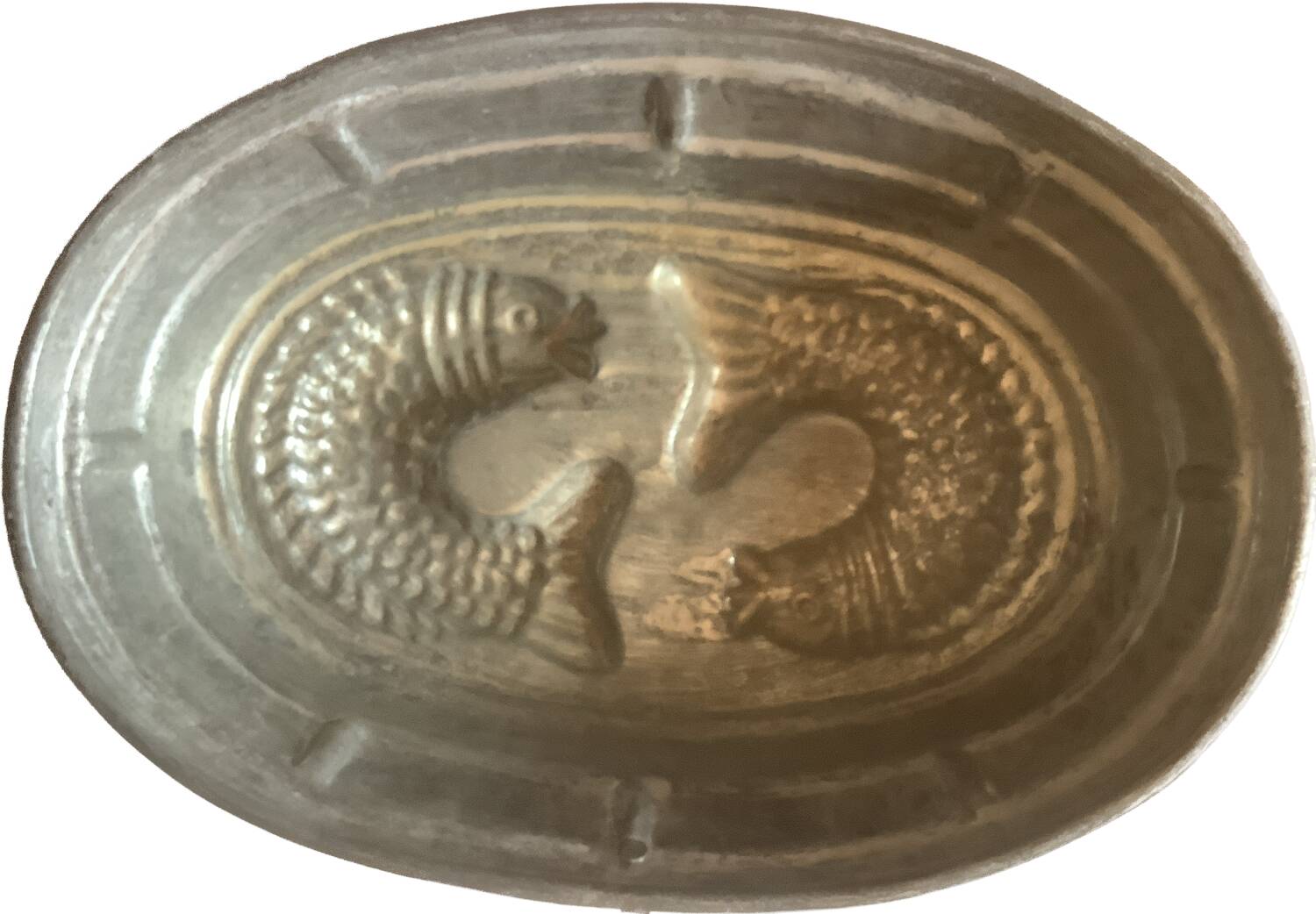 Old large copper mold