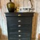Dresser black patina