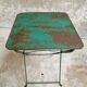 Antique bistro set folding garden set