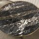 Table basse laiton et marbre