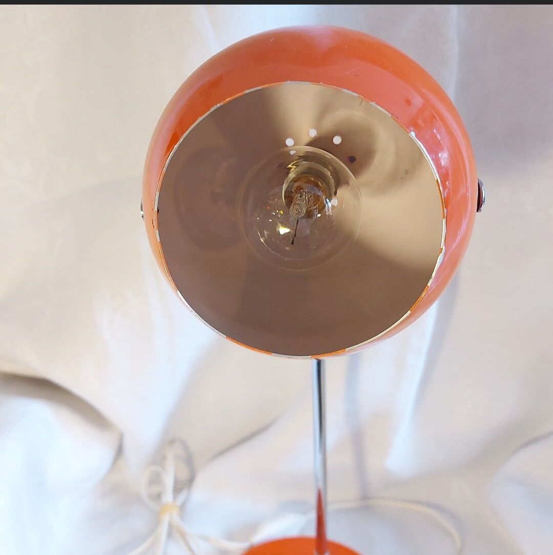 Orange lamp Eye-ball 1970