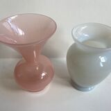 Pair of opaline vases