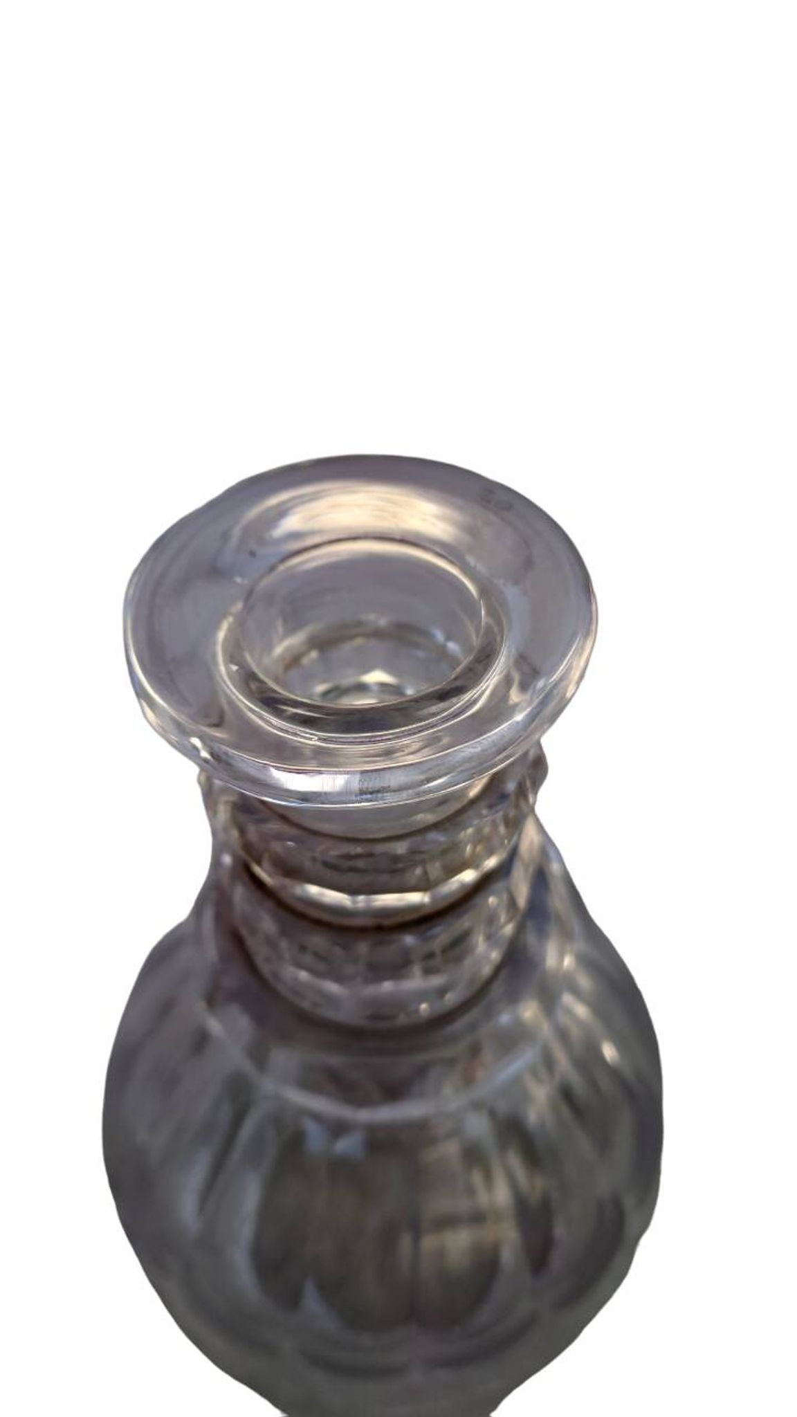 Carafe a vin en cristal napoléon iii