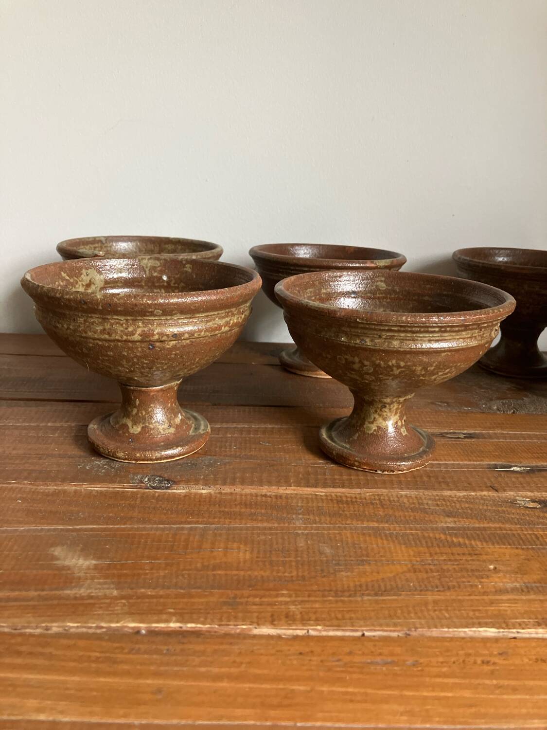 6 stoneware bowls