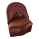 Vintage padded toad armchair