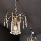 Duo of tassel chandeliers