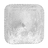 Plafonnier en verre moulé