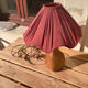 Pied de lampe design brutaliste Richard Lecompte
