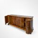 Impressionnant buffet Art déco italien des années 1930/1940