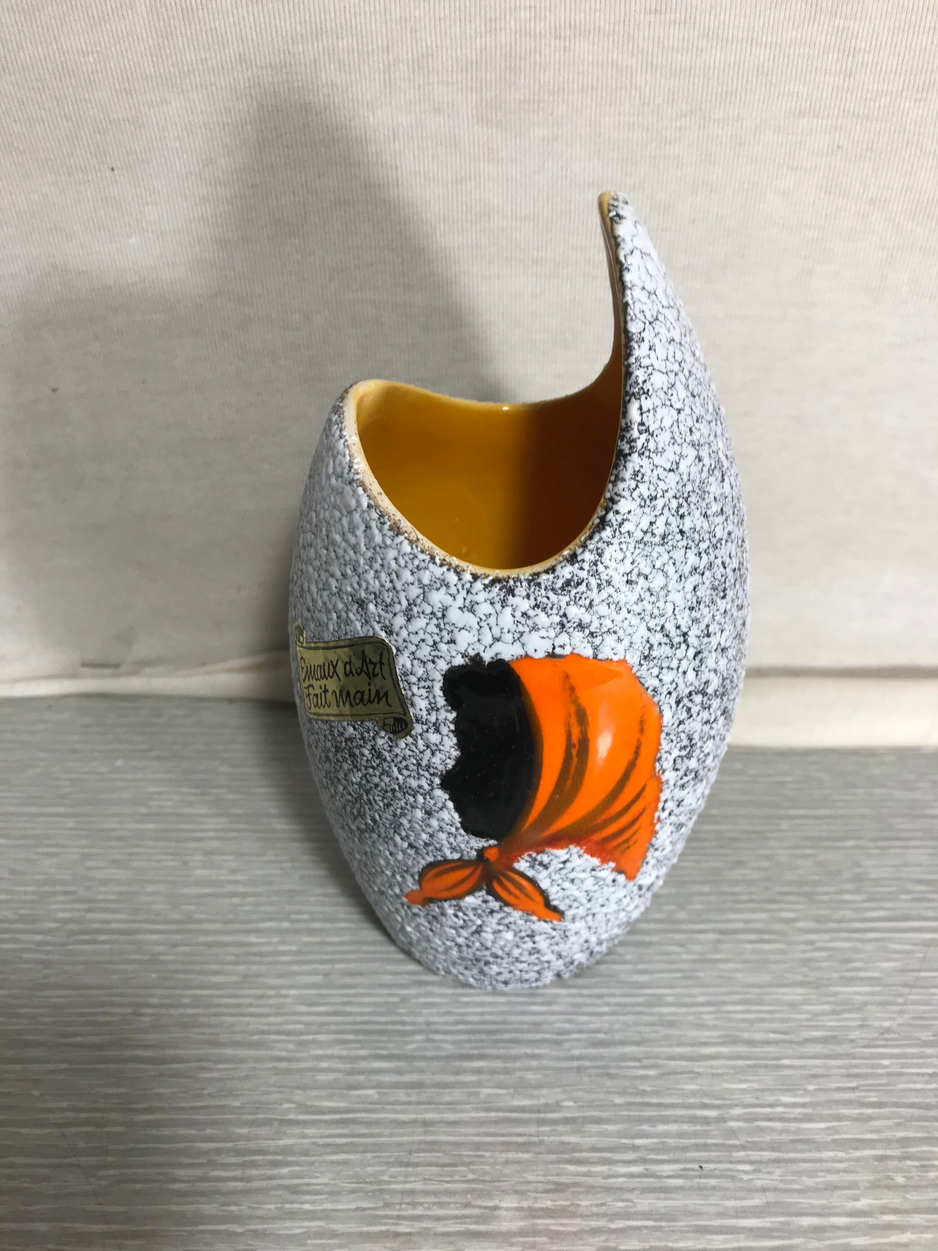 Lot 15 ancient ceramics enamelled Tess