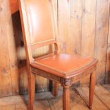 Suite of 6 art-deco chairs