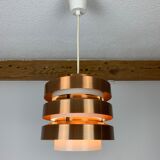 Scandinavian copper pendant lamp by MetallDrucker 60s