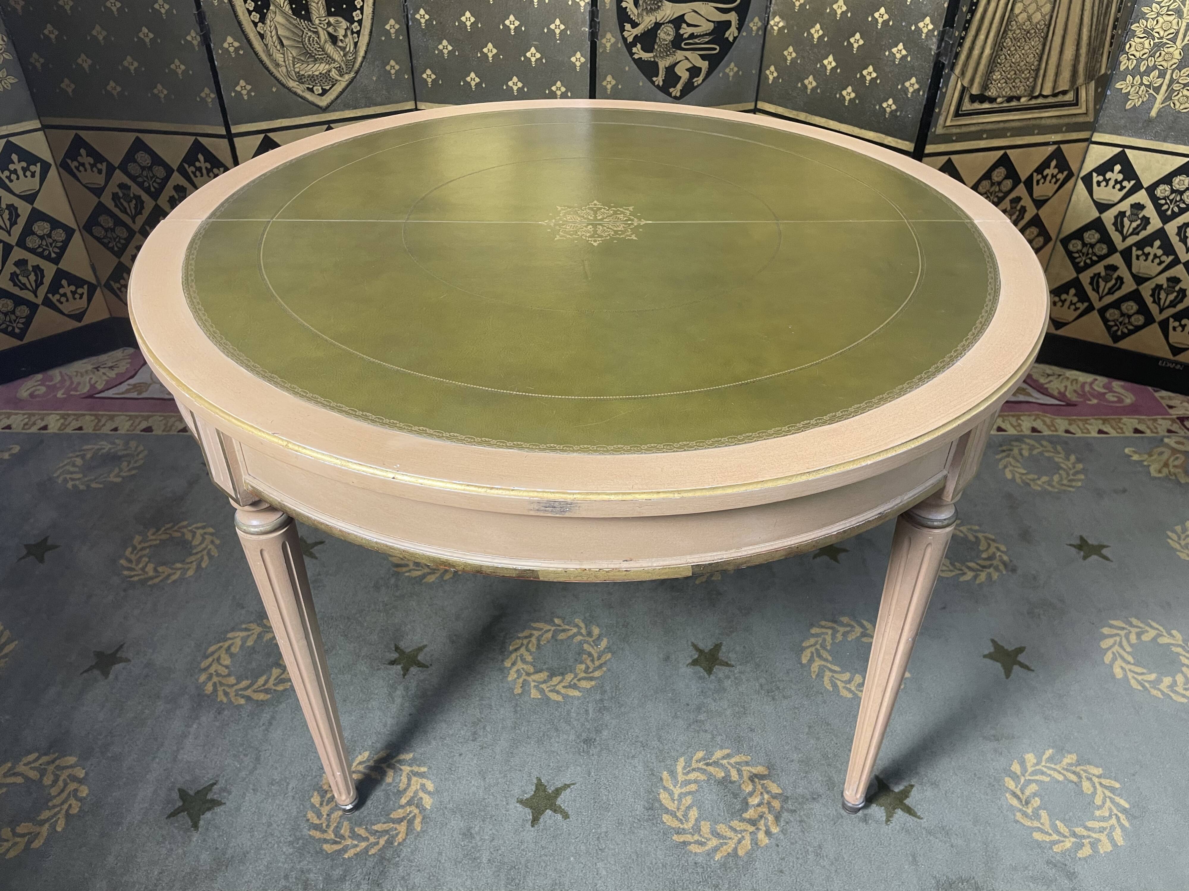 Louis XVI style round dining table