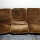 3-seater marsala model sofa by Michel Ducaroy for Ligne Roset, 1970s.
