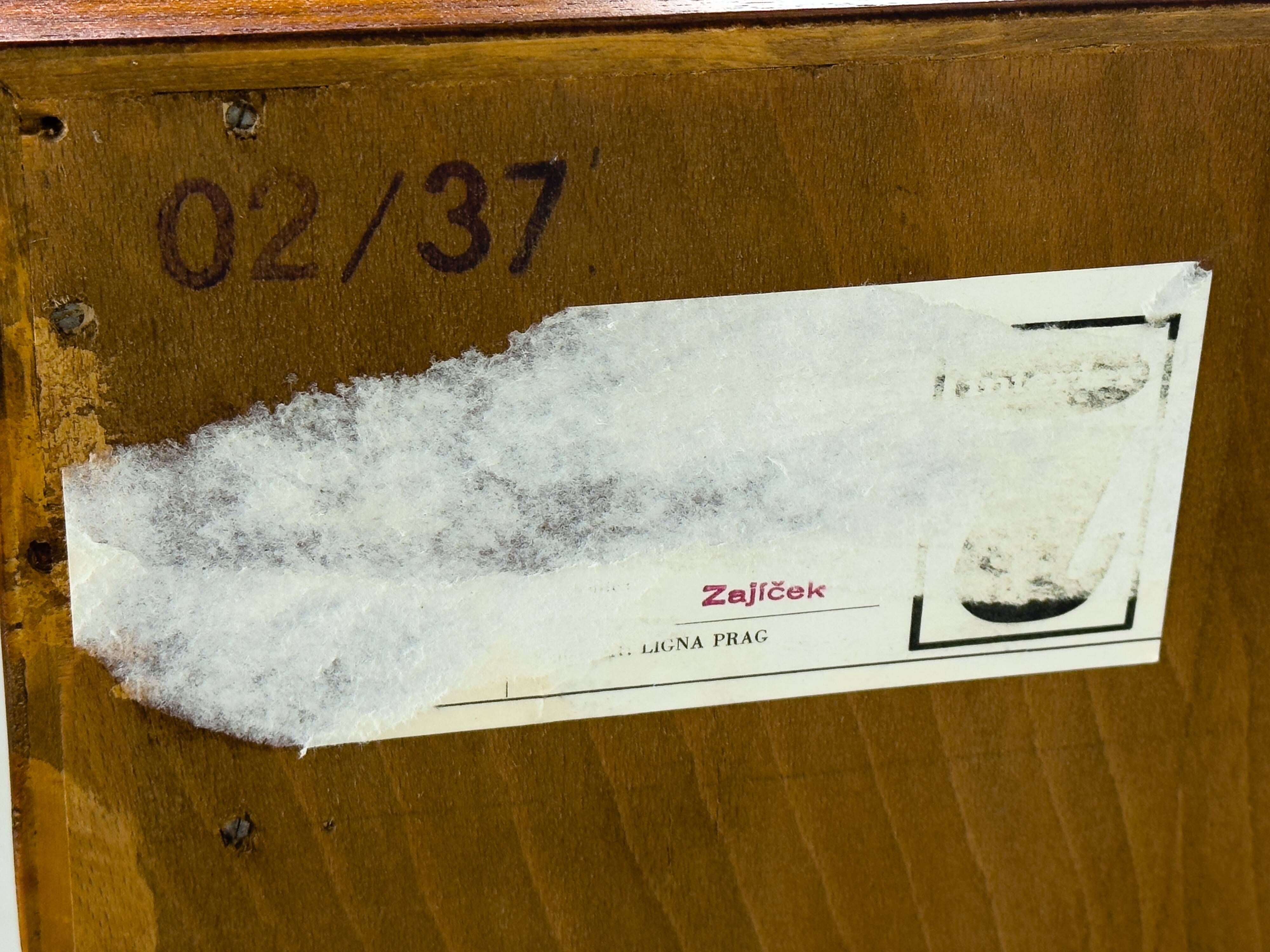 Small Teak Sideboard by Interier Praha, 1960s