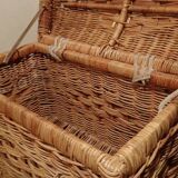 Braided wicker trunk