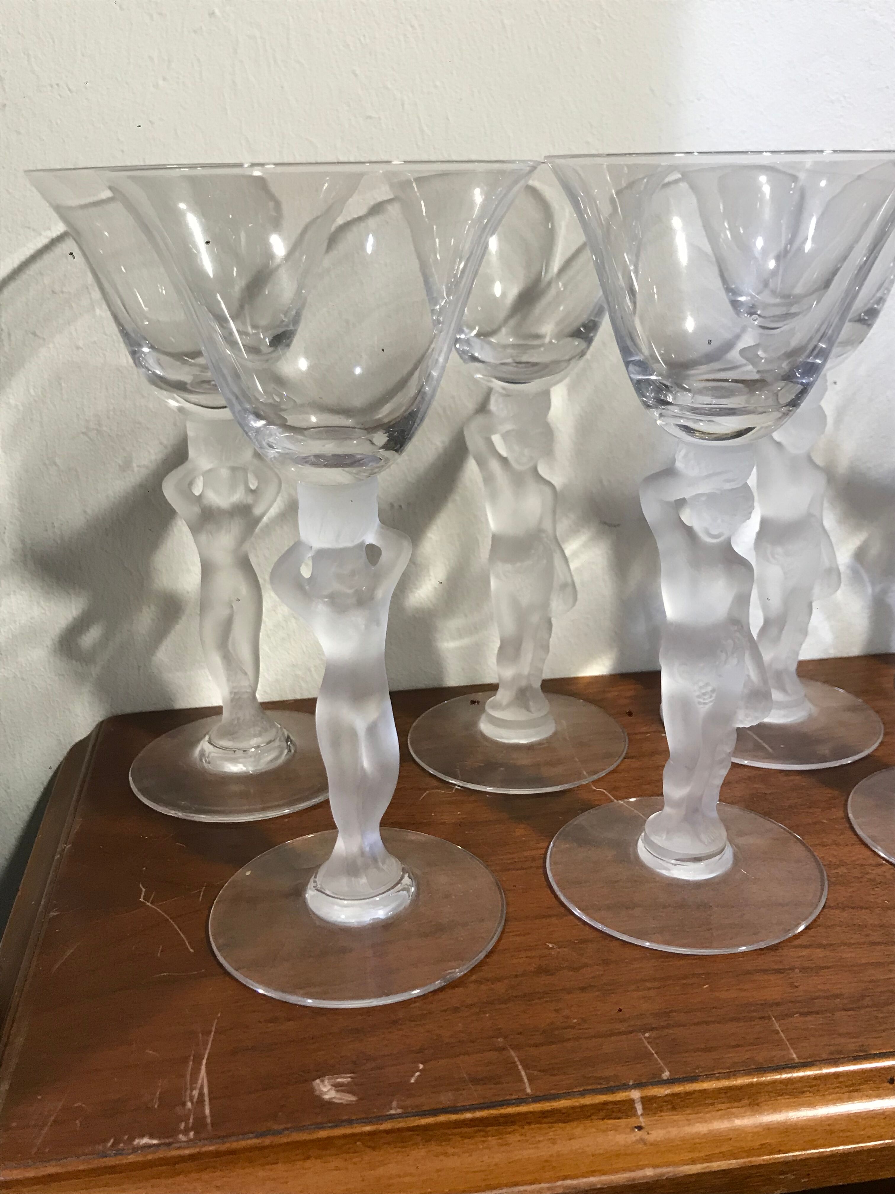 12 crystal wine glasses from bacchus