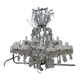 Bohemian crystal chandelier Marie-Thérèse 30 lights