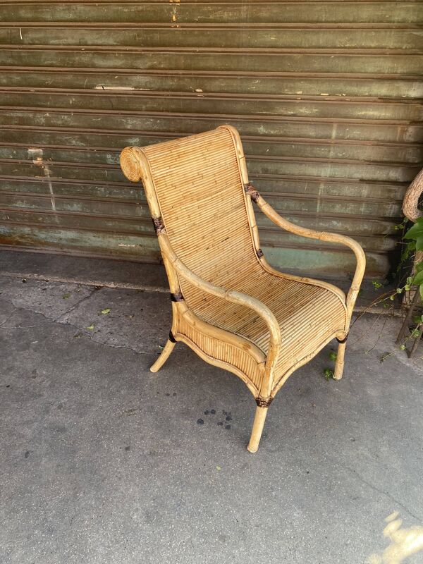 fauteuil en rotin
