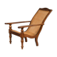 English rest chair - colonial walnut and cannage
