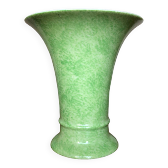 Ancien vase kaiser céramique verte made in germany vintage #a916