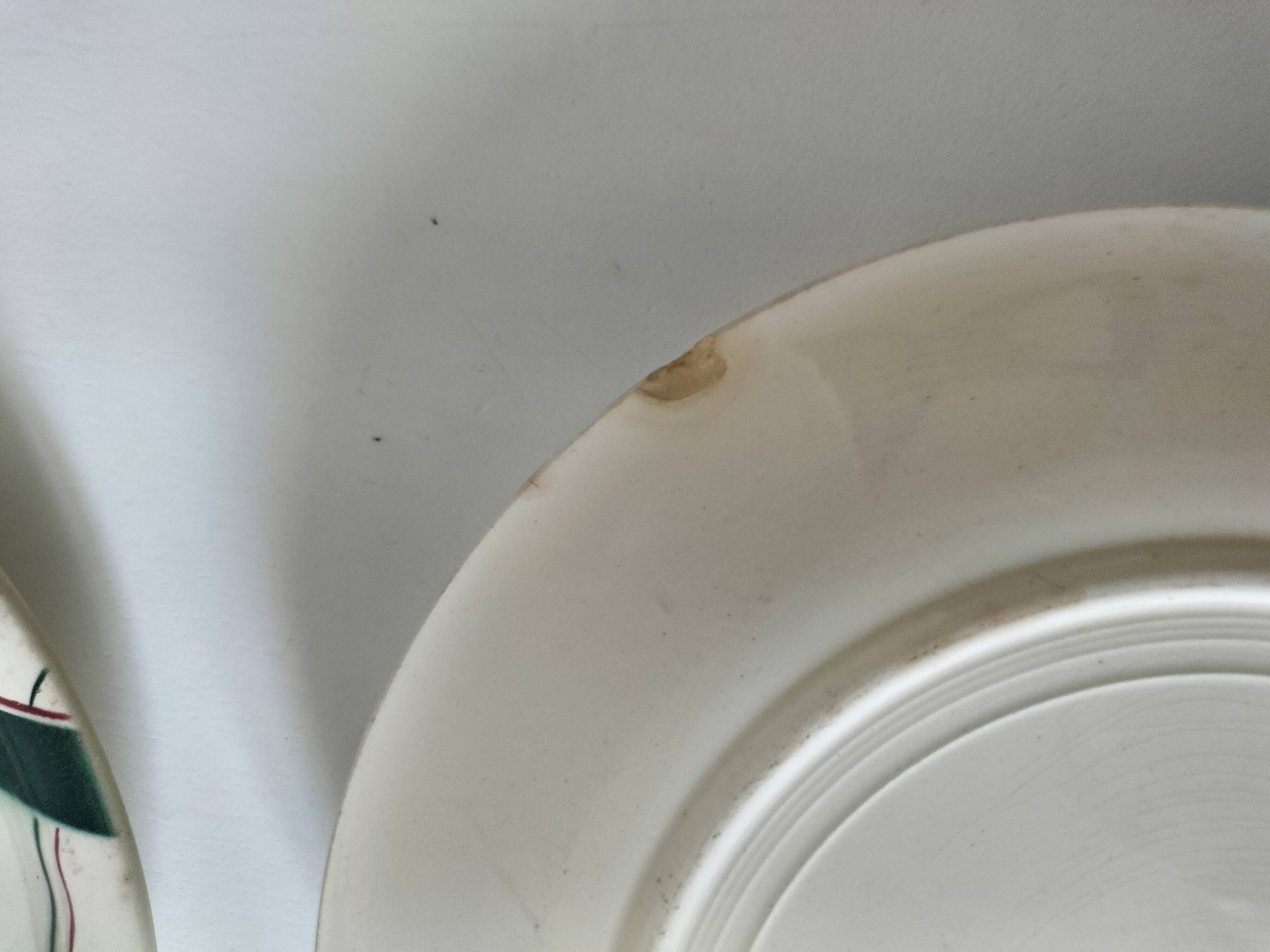 5 Sarreguemines plates model Cambo – Basque decoration – vintage 1950s