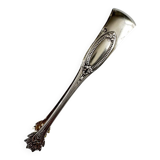 Silver Sugar Tongs | Pearl, Foliage & Bell Decor