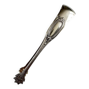 Silver Sugar Tongs | Pearl, Foliage & Bell Decor