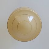 Semi flush mount Art Deco sconce 1940s antique lighting redesigned lamp