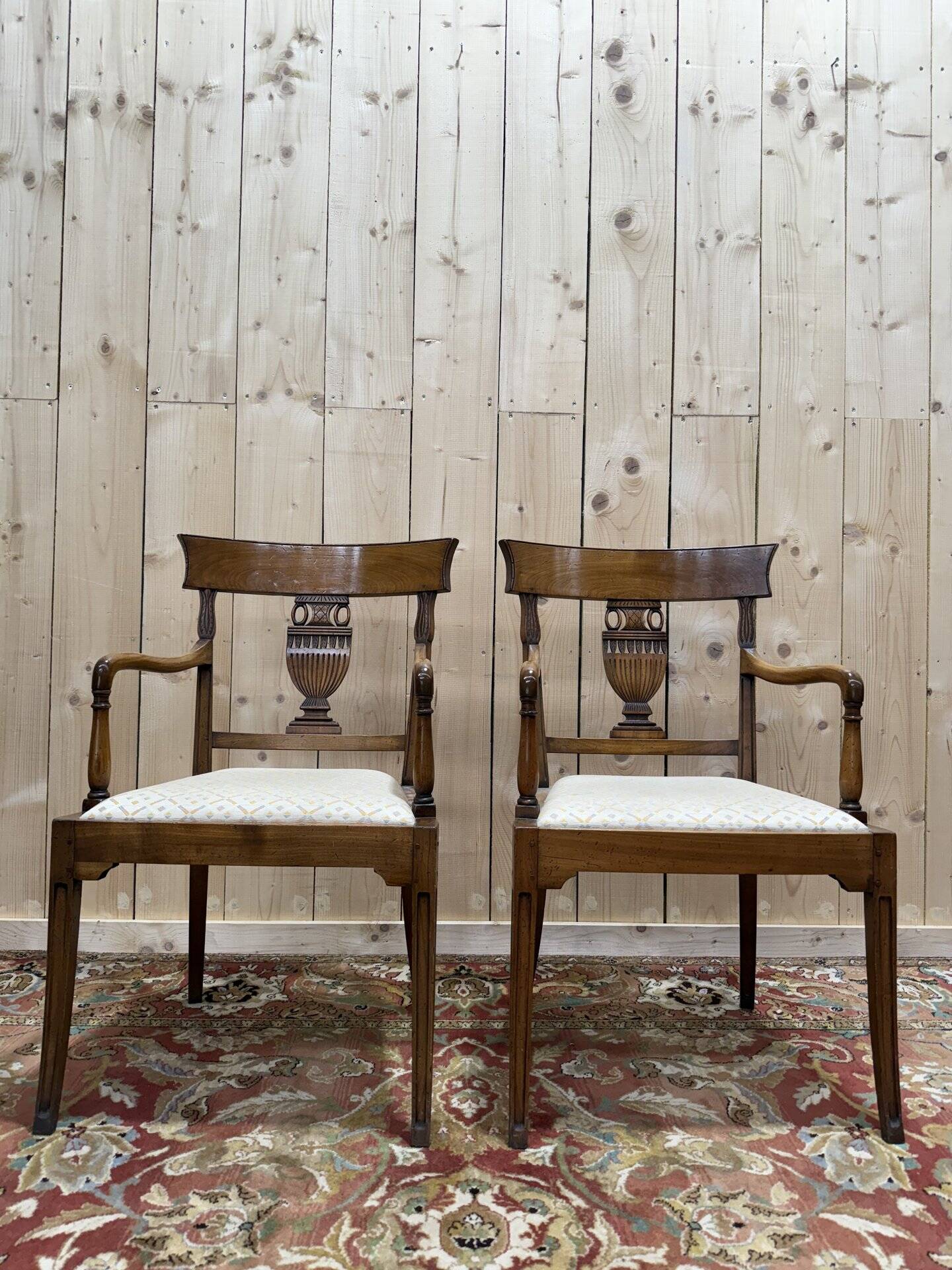 Paire de fauteuil de style Louis XVI - Directoire