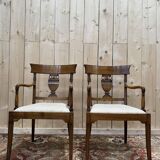Paire de fauteuil de style Louis XVI - Directoire